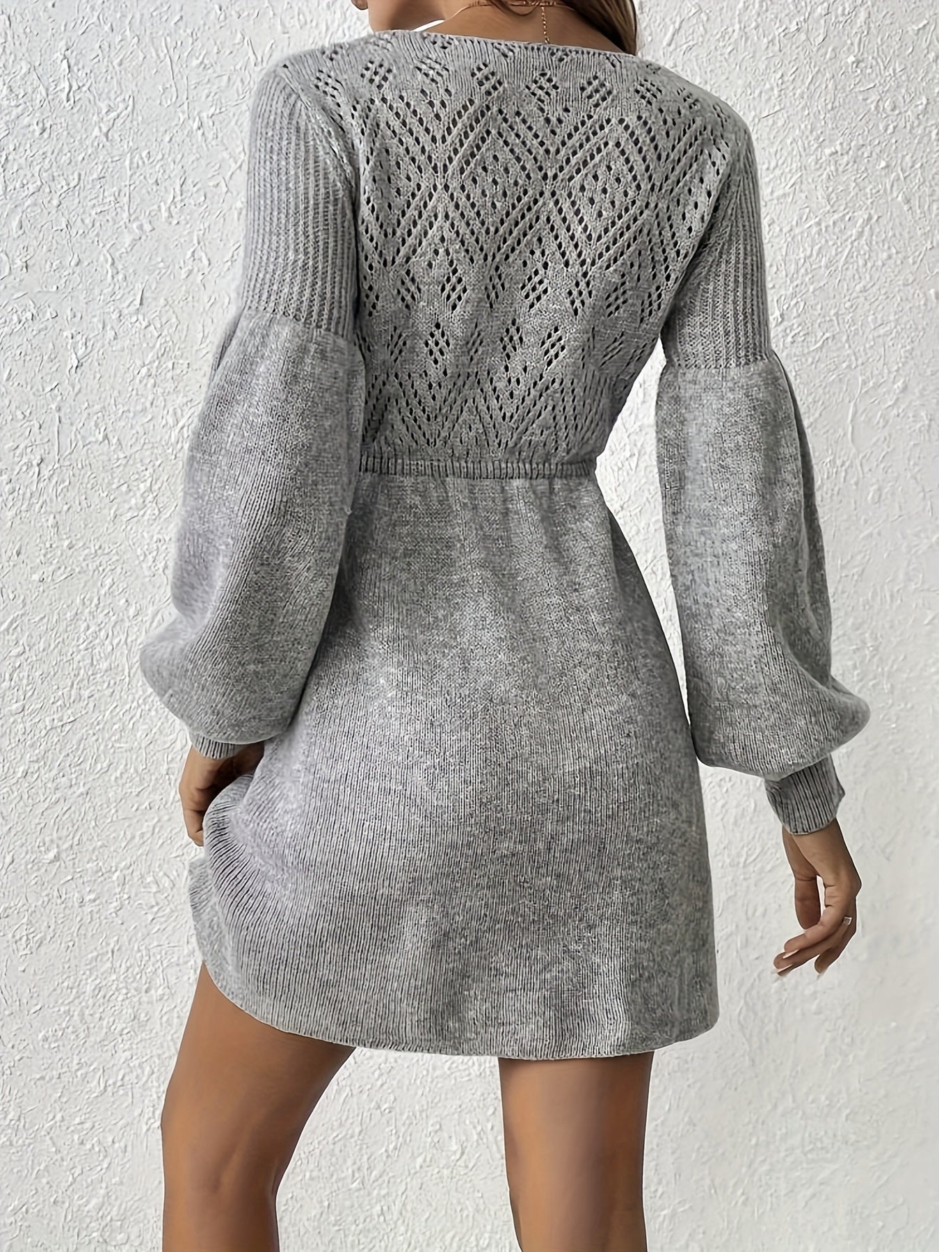 Women'S Casual Chic Sweater Dress