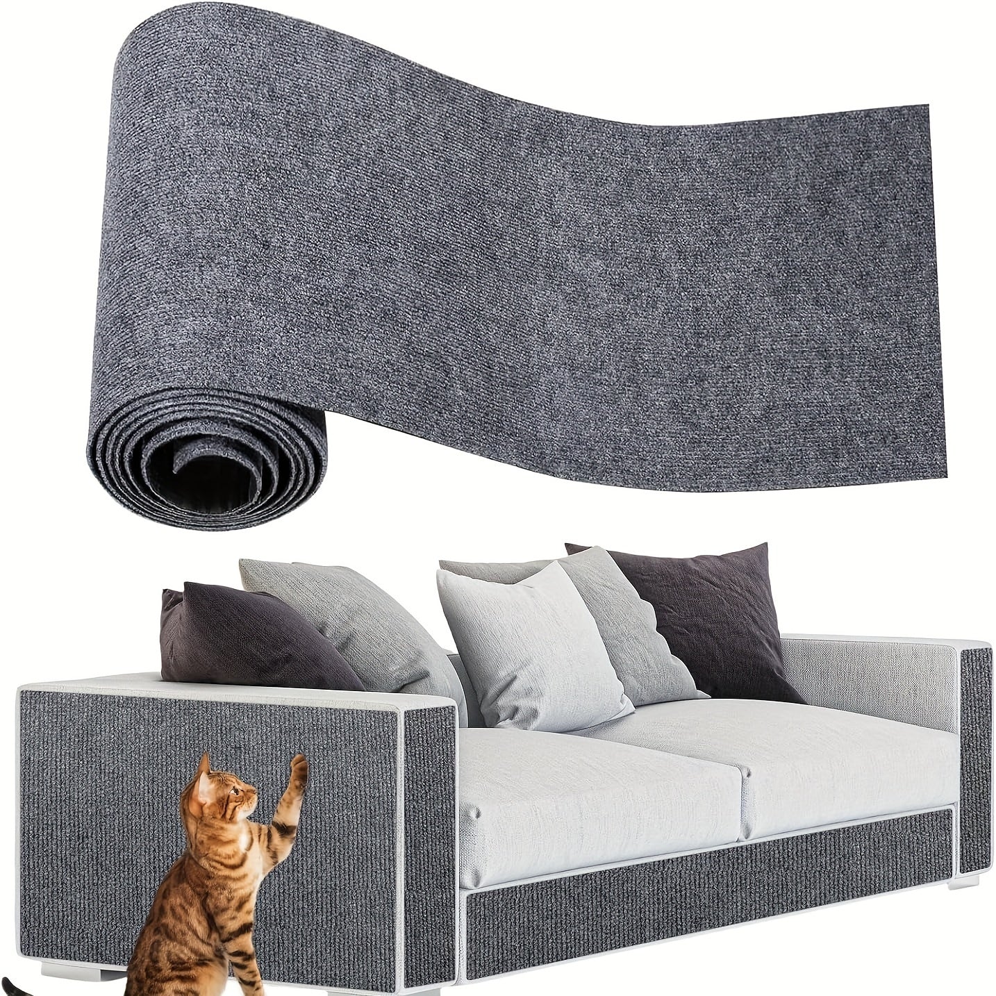 Furniture Protector for Cats That Can Be Trimmed
