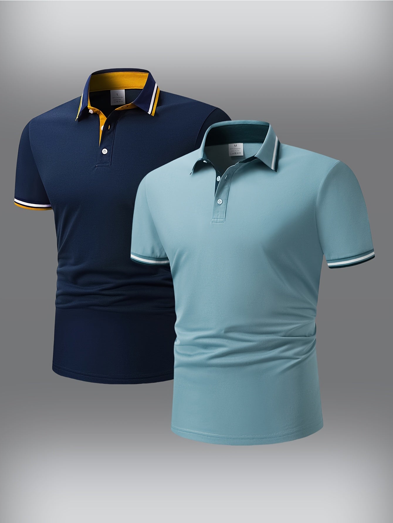 2pcs Men's Short-Sleeve Shirts
