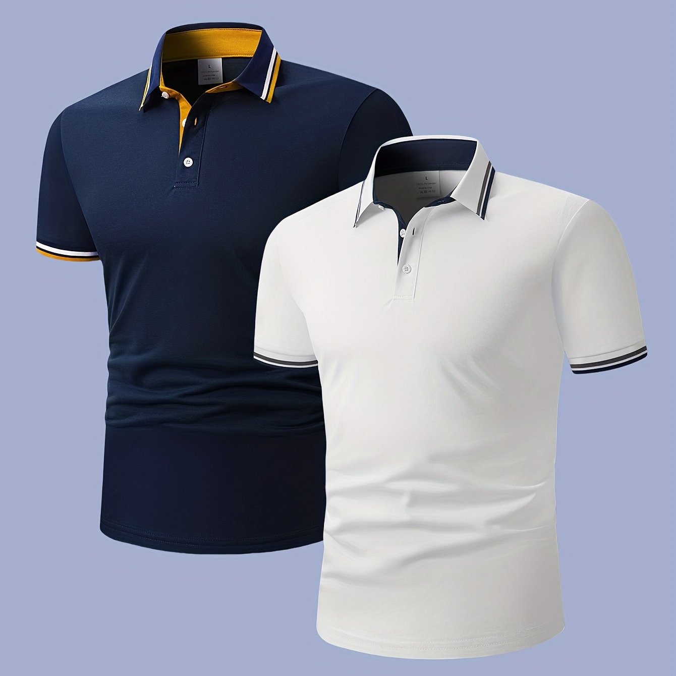 2pcs Men's Short-Sleeve Shirts
