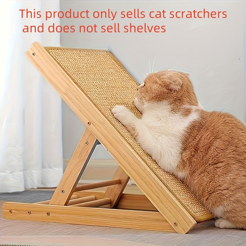 Durable Faux Hemp Saber Cat Scraper