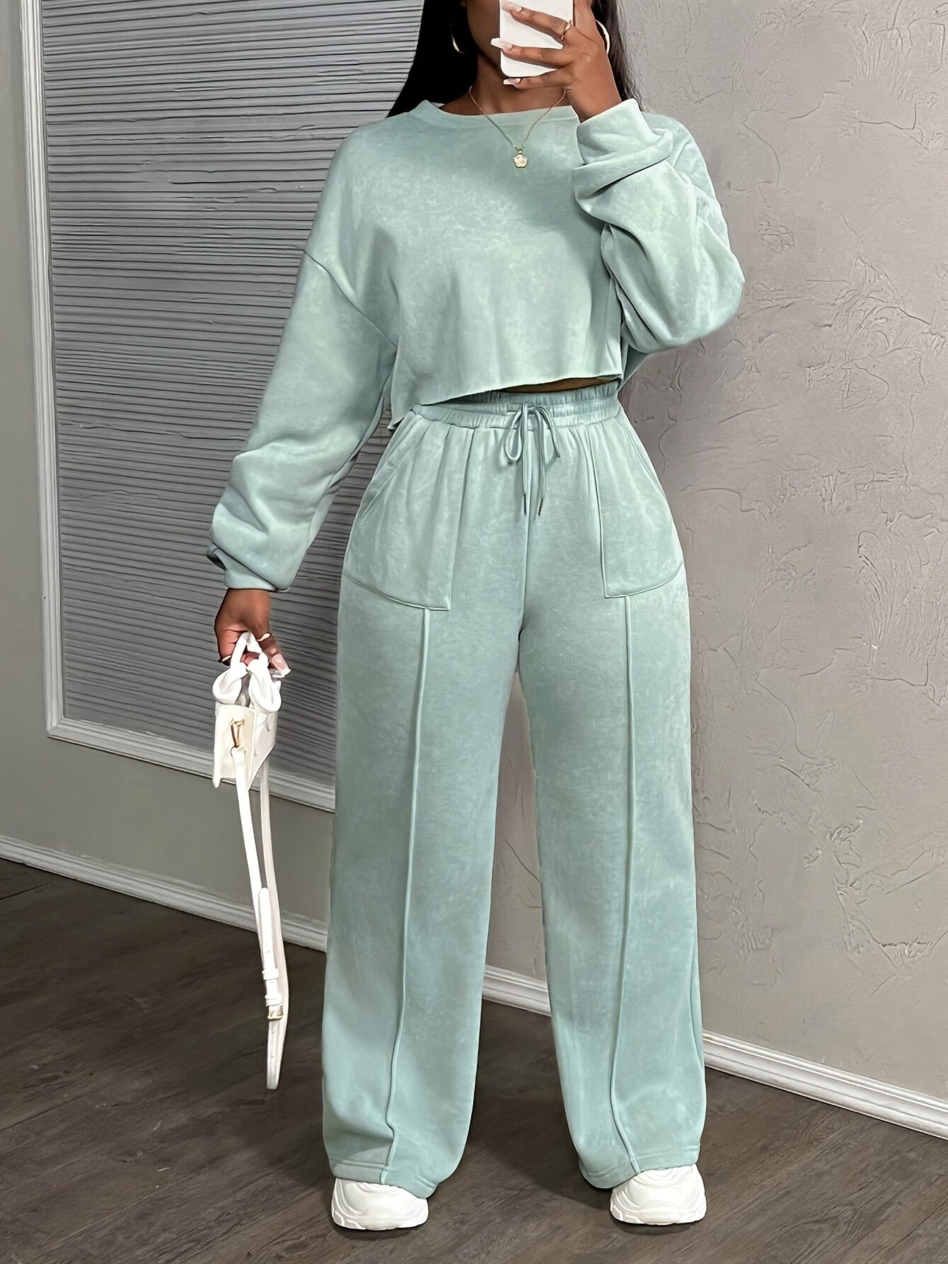 Women's Solid Color Casual