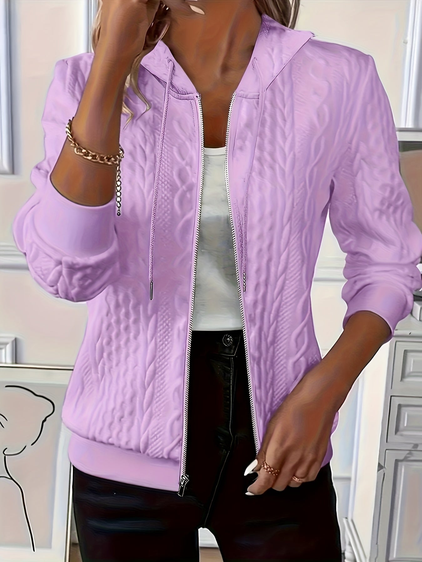 Women'S Lightweight Hooded Jacket