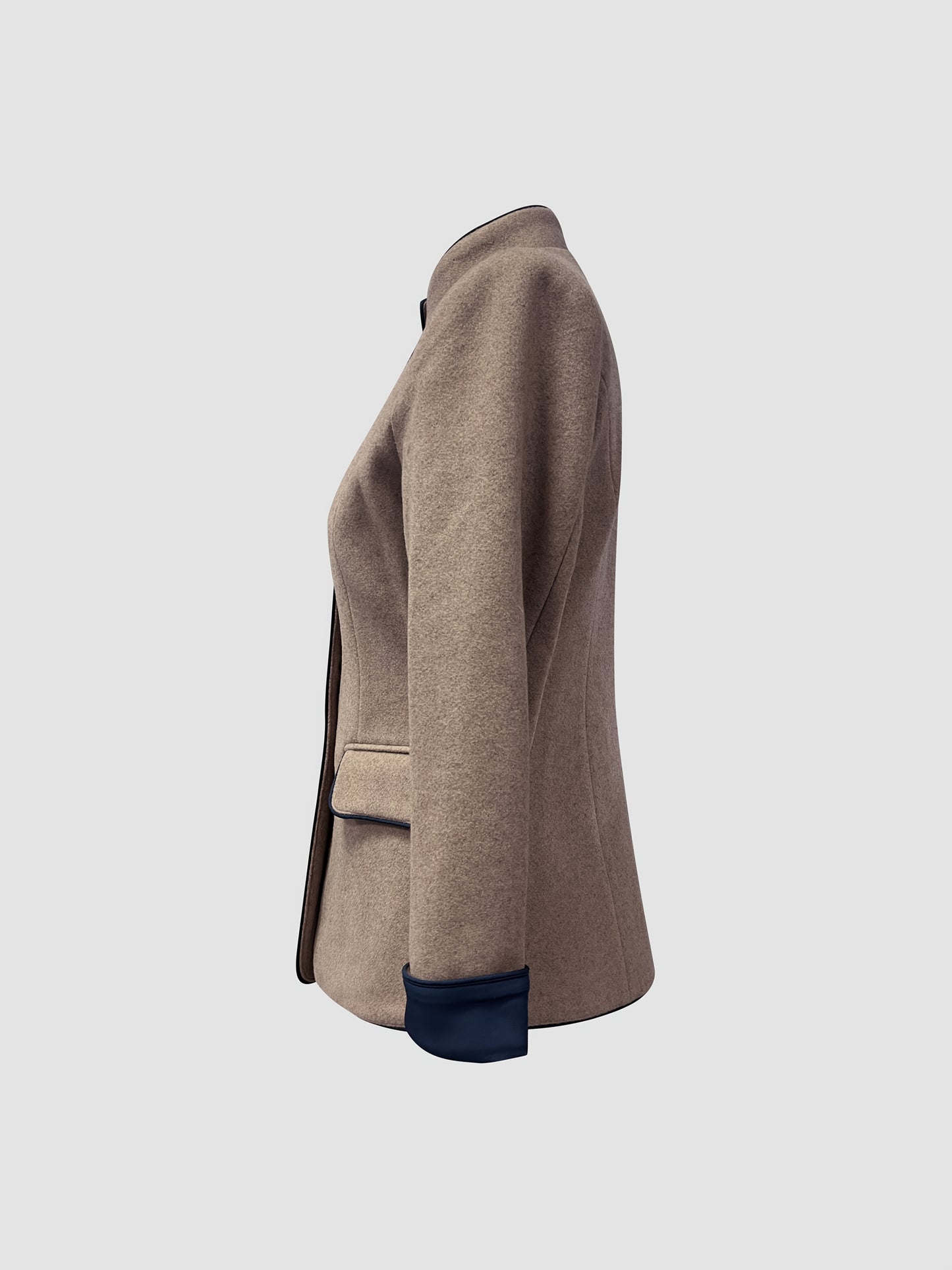 Vintage-Inspired Women'S Long Sleeve Blazer