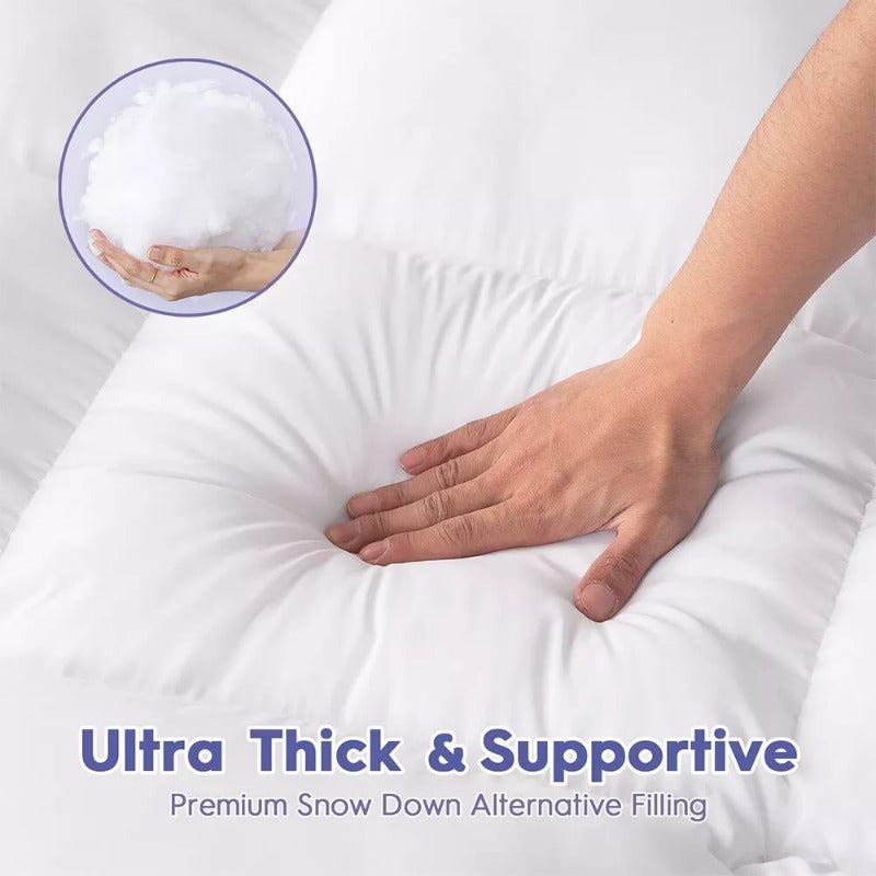 Hotel Quality Mattress Topper 10cm Deep Thick