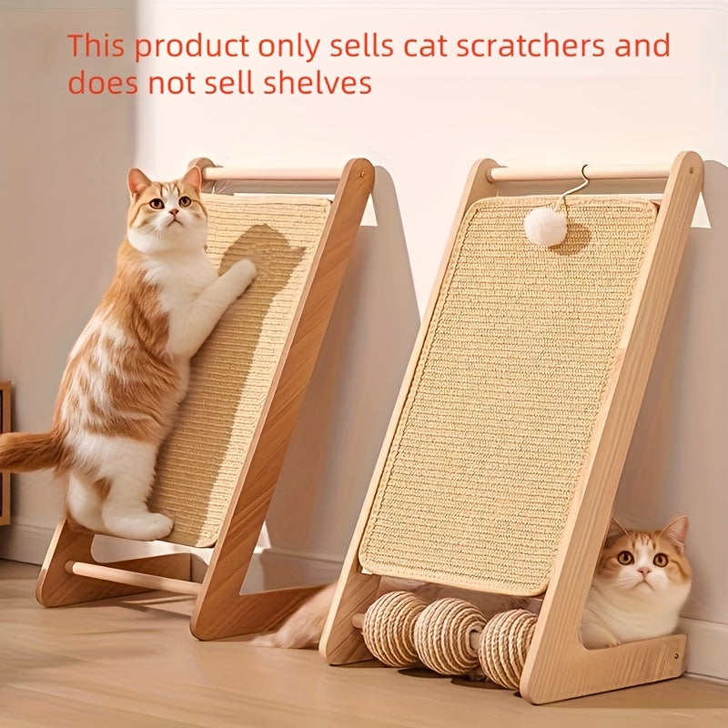 Durable Faux Hemp Saber Cat Scraper