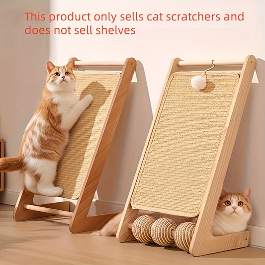 Durable Faux Hemp Saber Cat Scraper