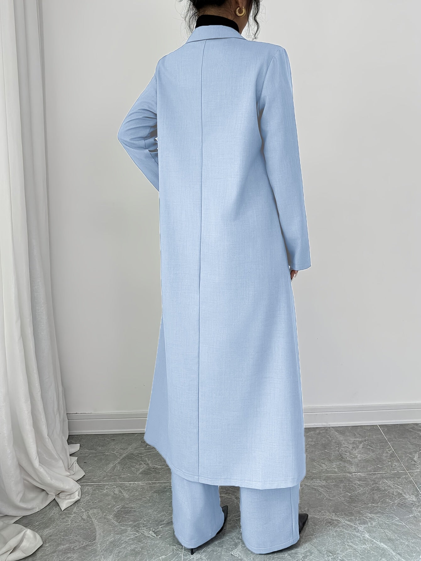 Women'S Minimalist Fashion Long Suit Set