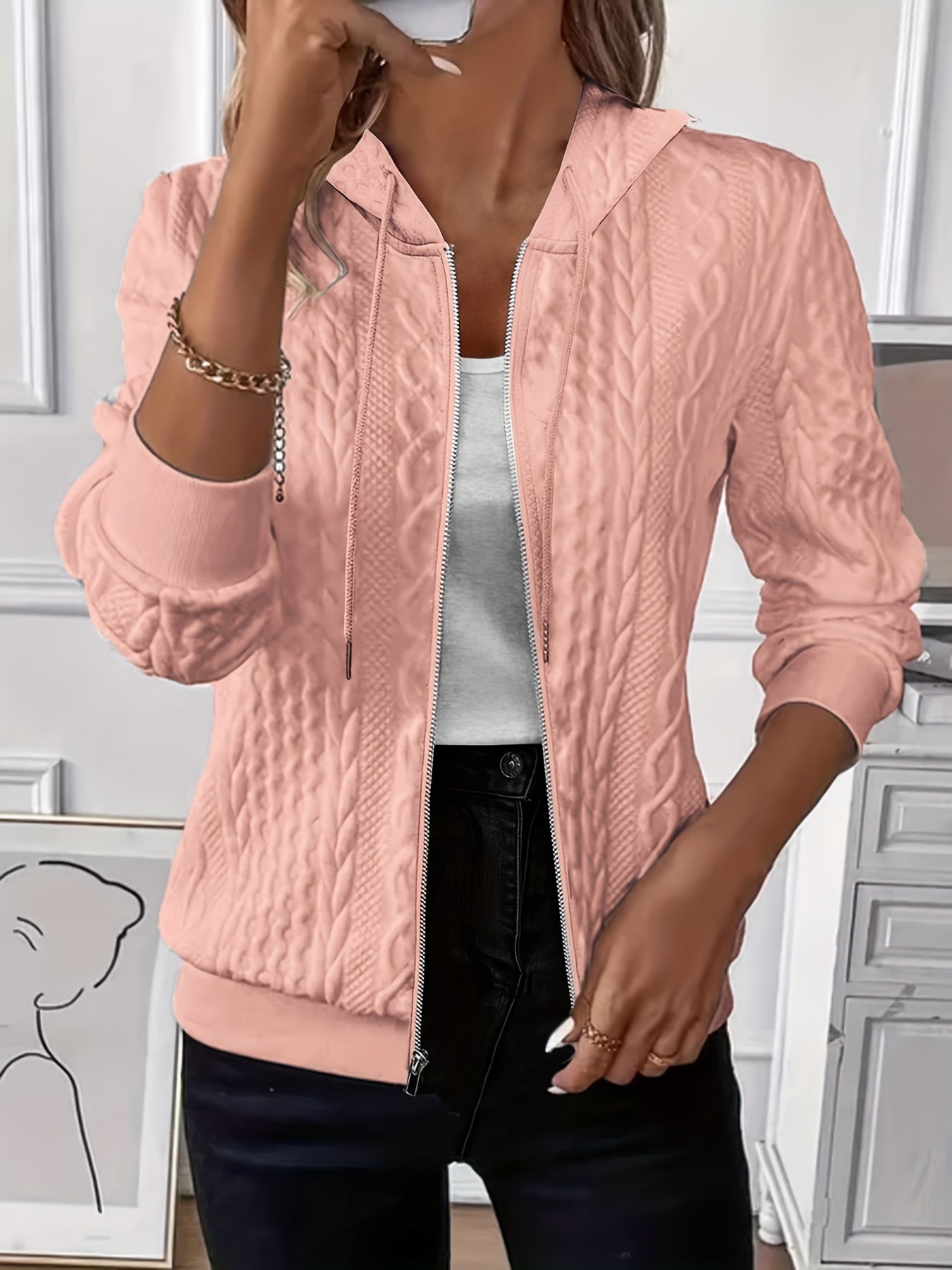 Women'S Lightweight Hooded Jacket