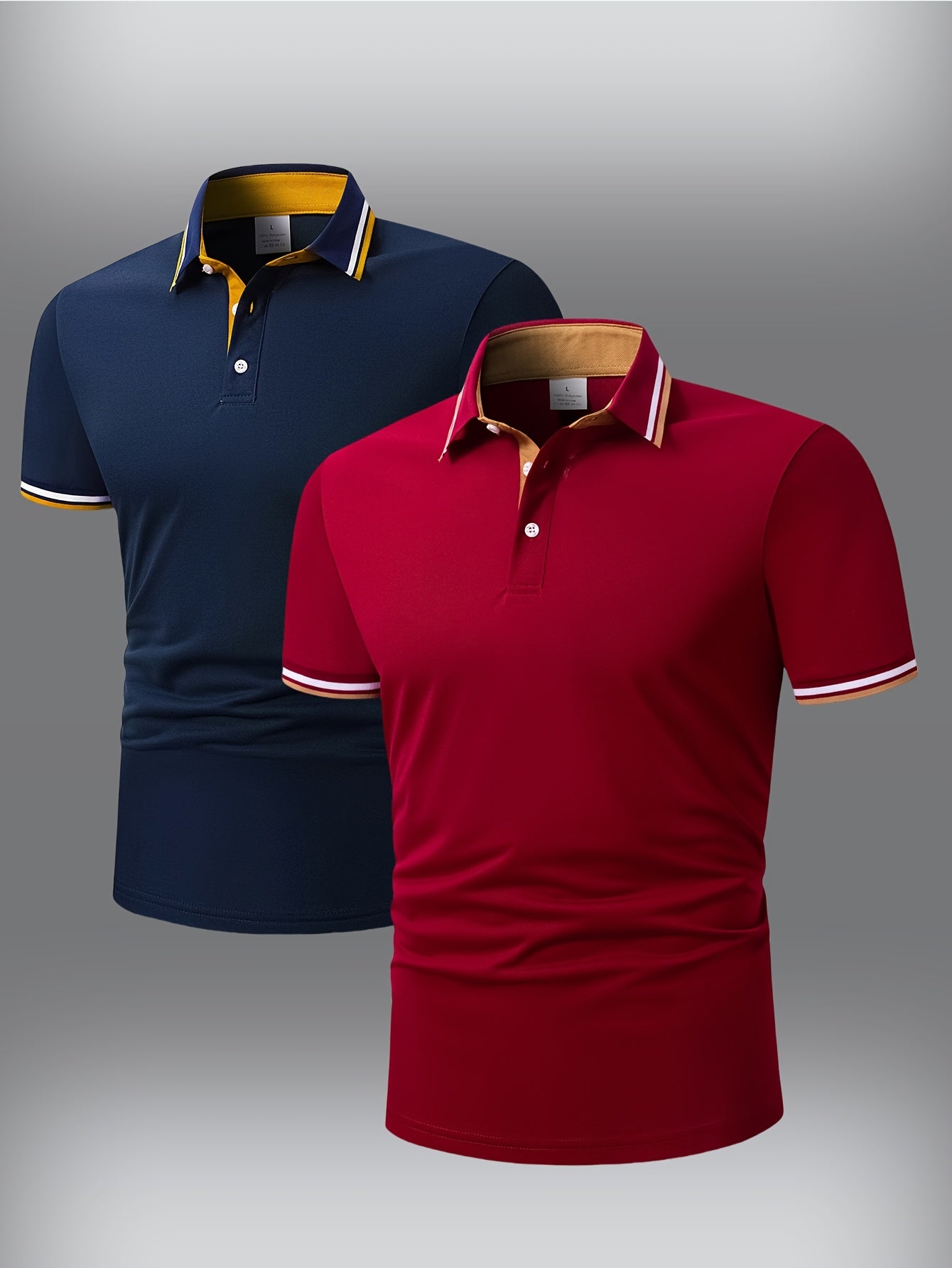 2pcs Men's Short-Sleeve Shirts