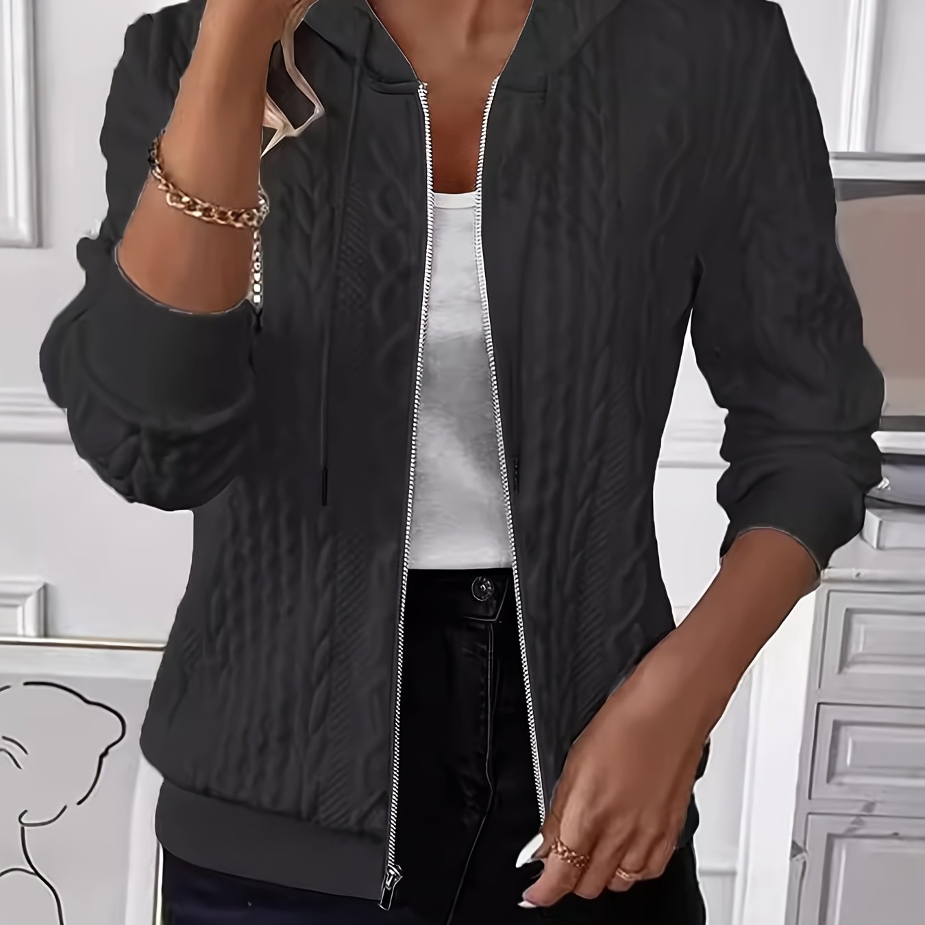 Women'S Lightweight Hooded Jacket