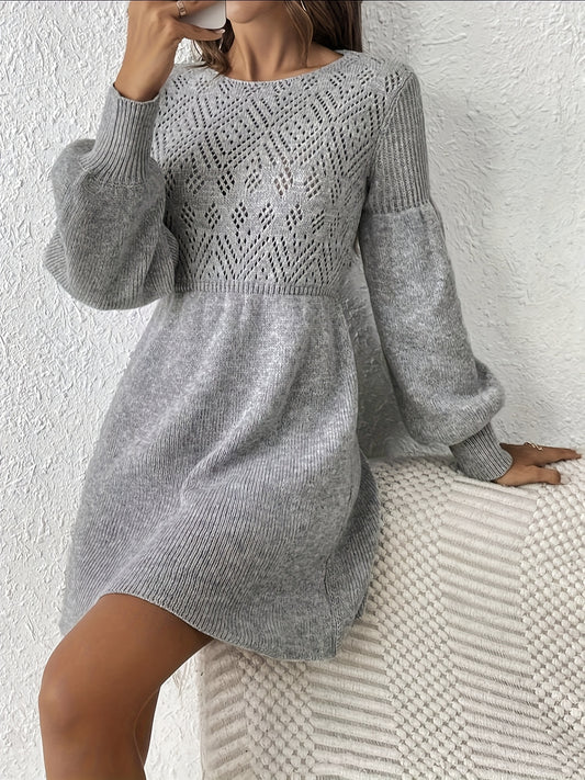 Women'S Casual Chic Sweater Dress