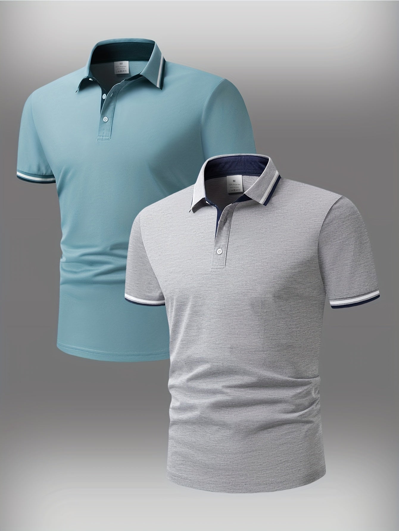 2pcs Men's Short-Sleeve Shirts
