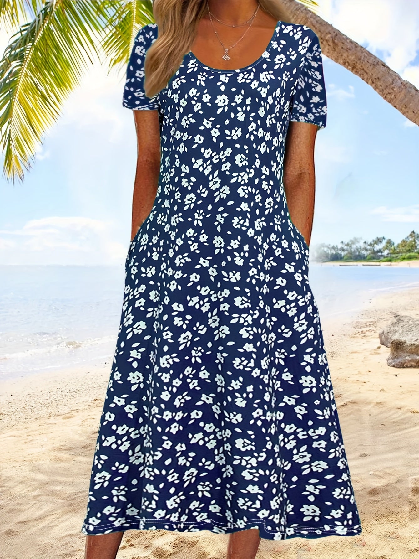 Summer Chic V-Neck Dress