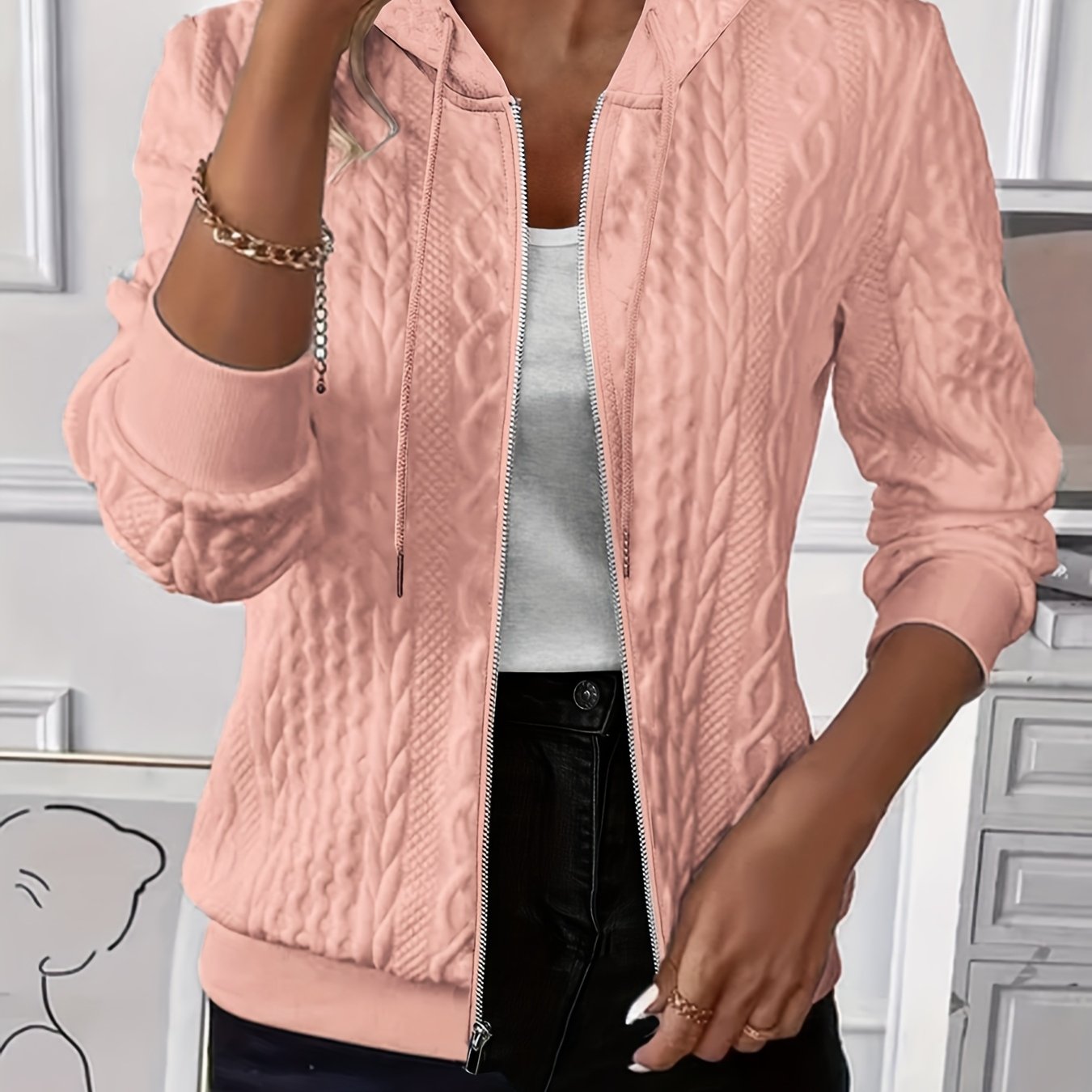Women'S Lightweight Hooded Jacket
