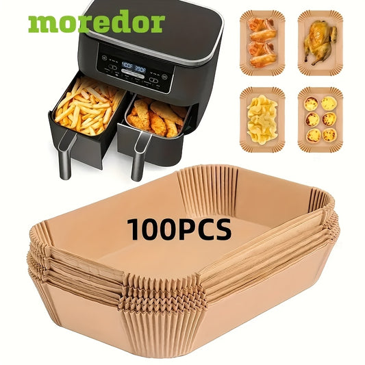 100pcs Moroder Non-Stick Disposable Air Fryer Liners