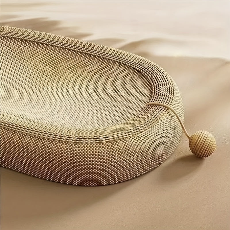Durable Cat Scratching Board, Built-in Cat Litter Box