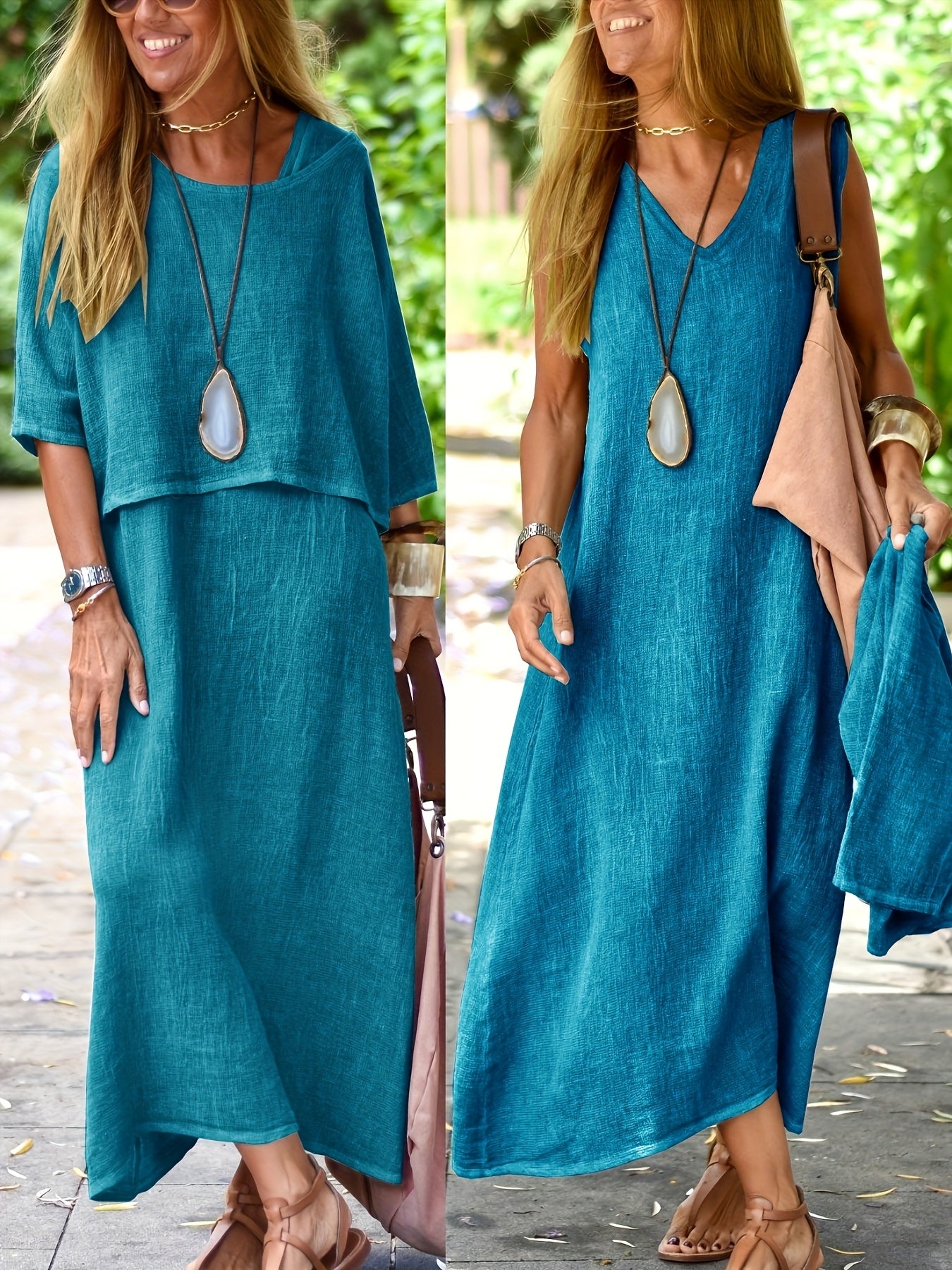 Directional Summer Women'S Dress