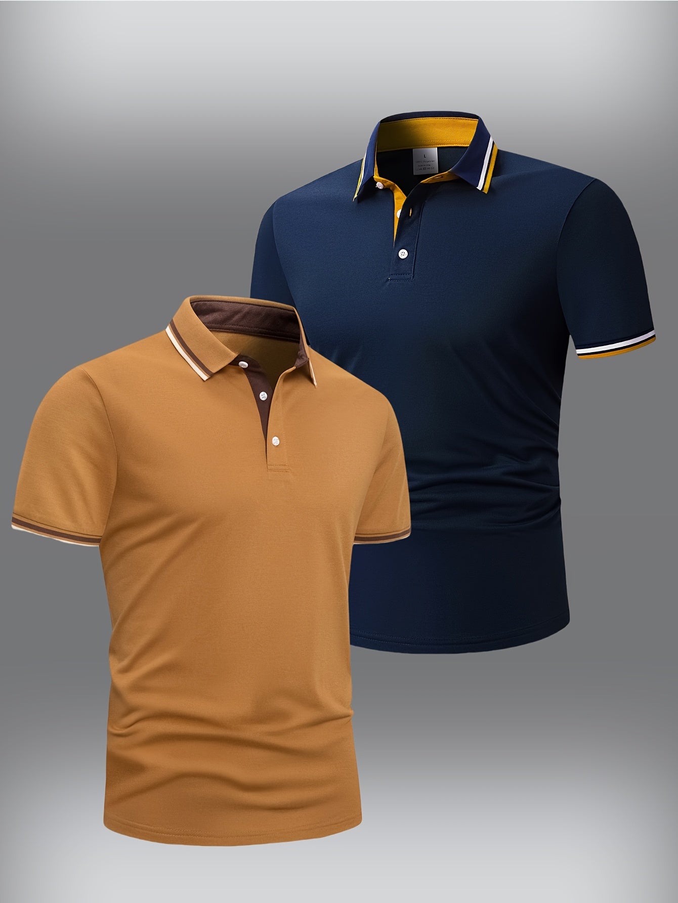 2pcs Men's Short-Sleeve Shirts