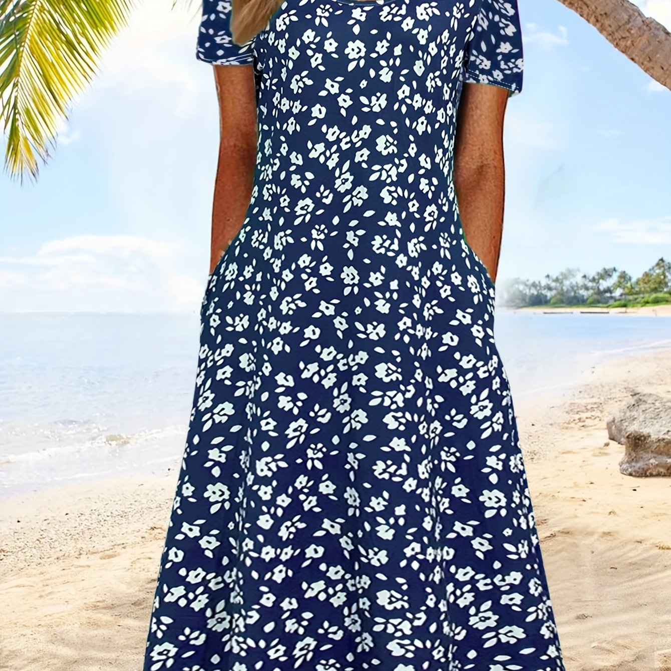 Summer Chic V-Neck Dress