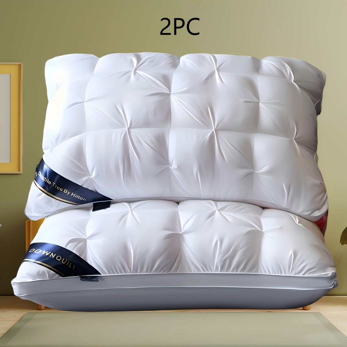 Luxury Hotel-Quality Extra-Large Bed Pillows