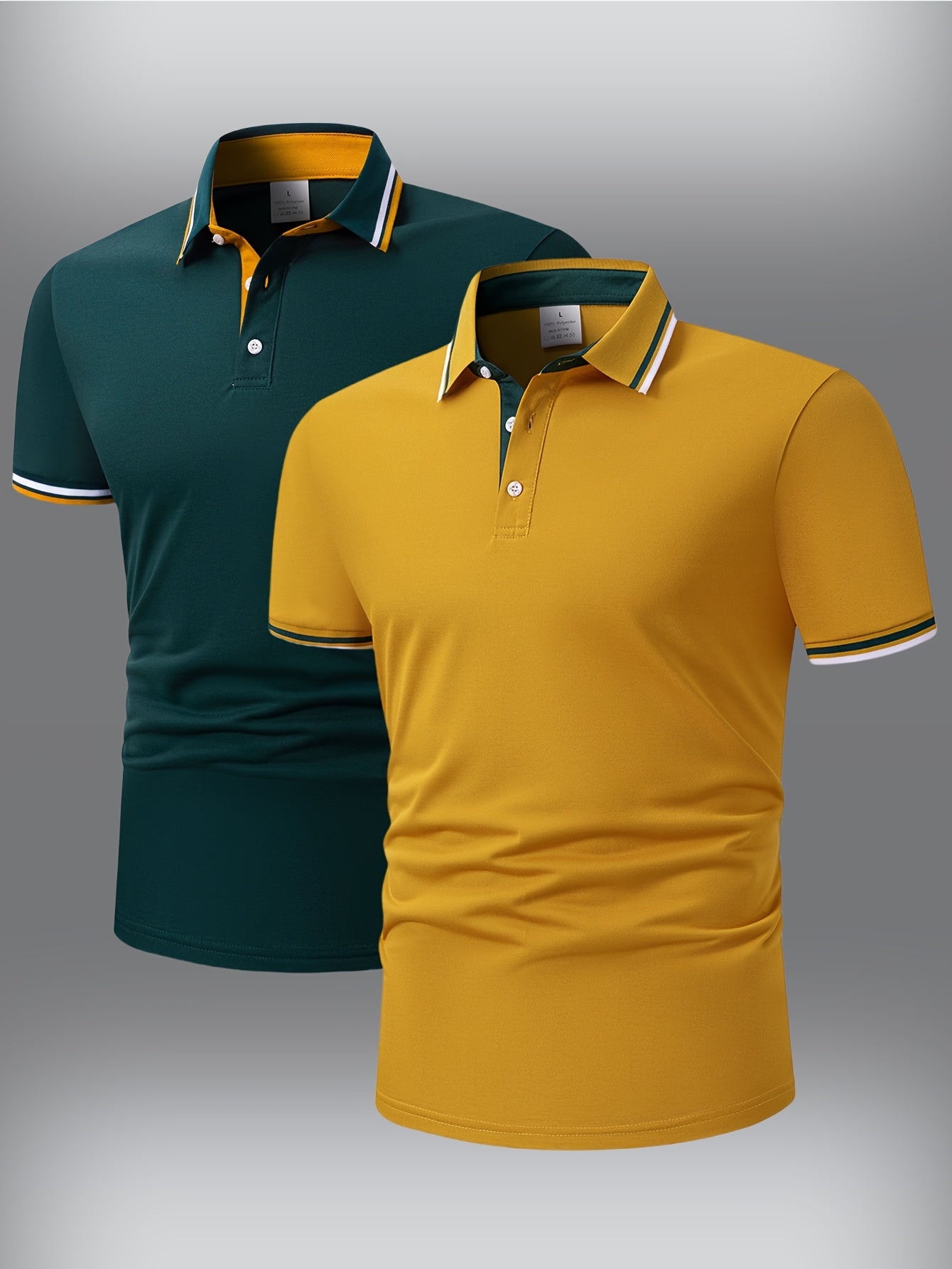 2pcs Men's Short-Sleeve Shirts