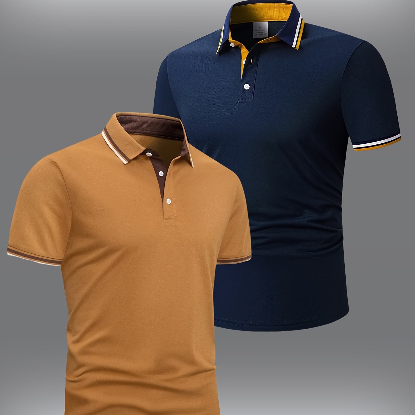 2pcs Men's Short-Sleeve Shirts