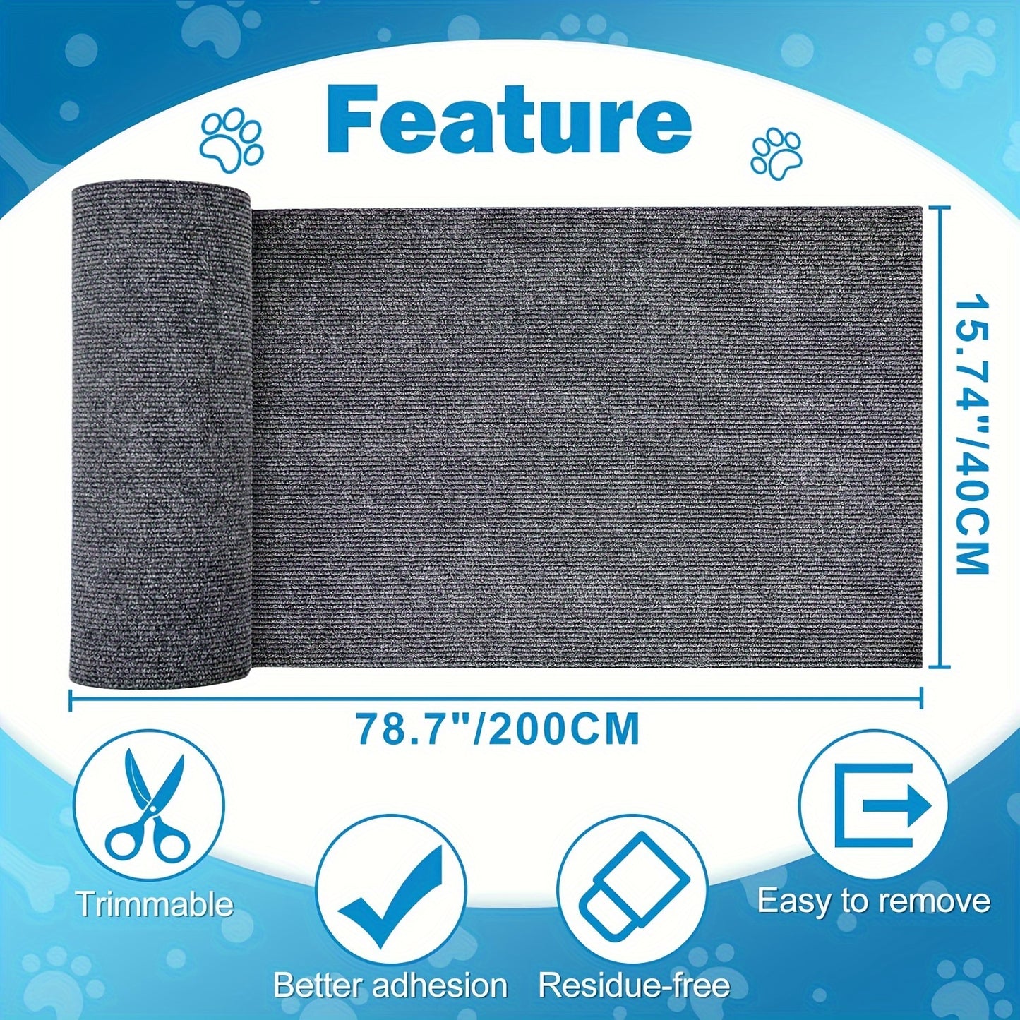 Furniture Protector for Cats That Can Be Trimmed
