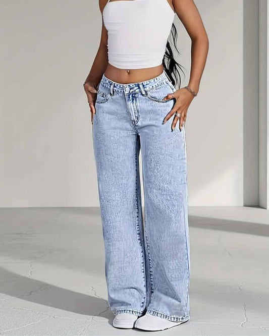 Wide Leg Jeans - Vivelle