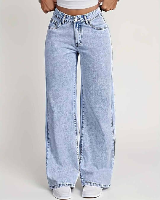 Wide Leg Jeans - Vivelle