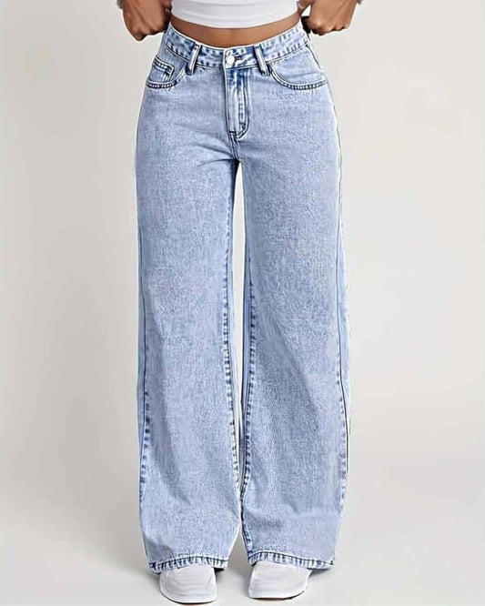 Wide Leg Jeans - Vivelle
