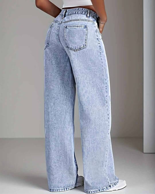 Wide Leg Jeans - Vivelle