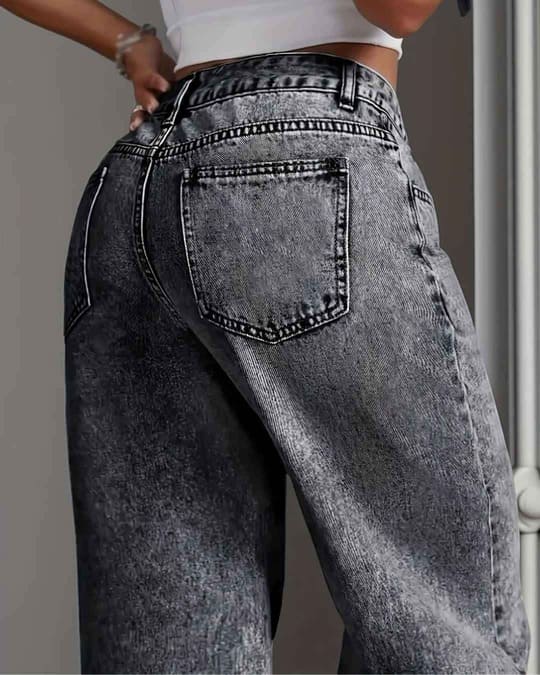Wide Leg Jeans - Vivelle