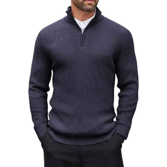 Oxford Zip Sweater Vivelle