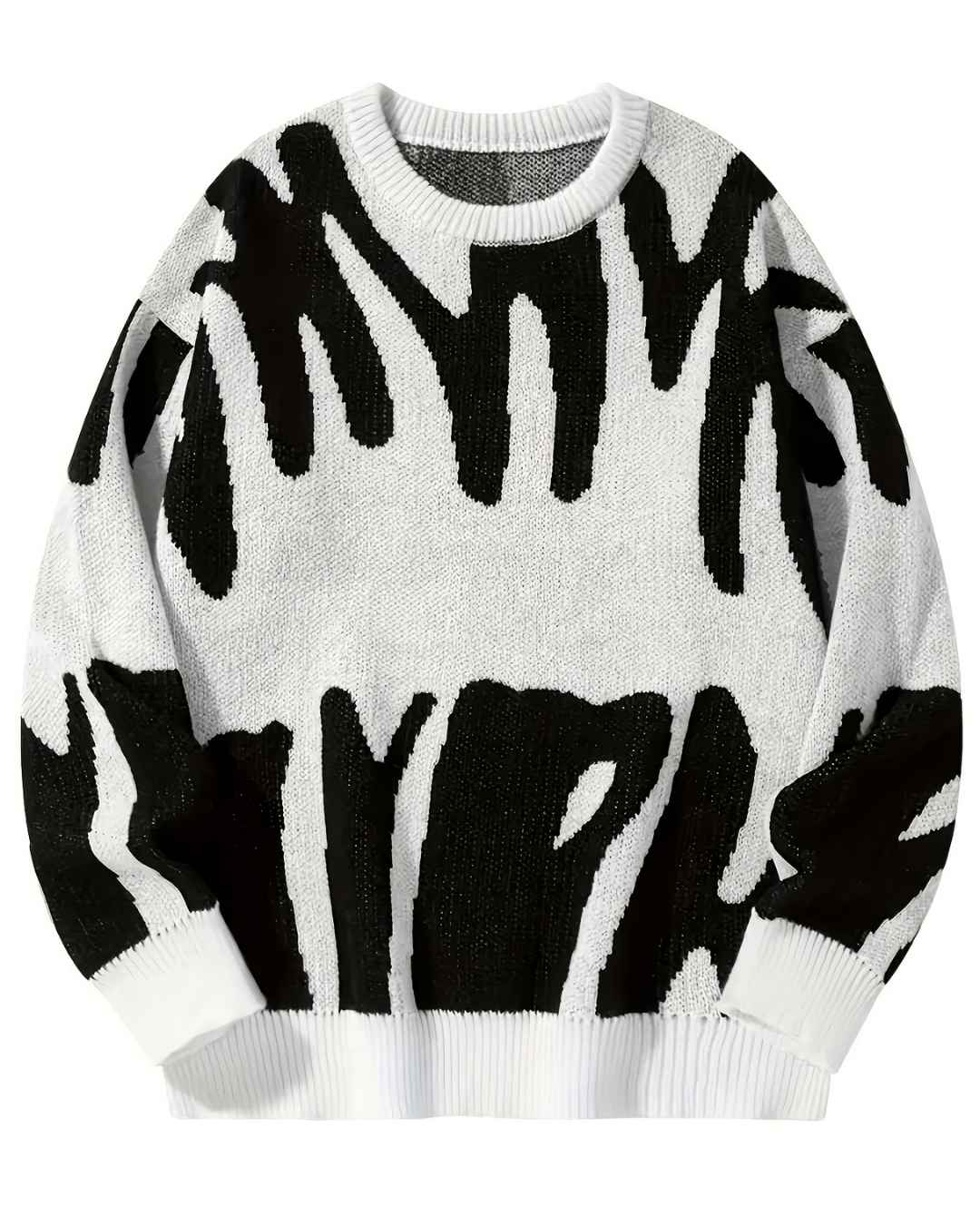 Vivelle Letter Knit Sweater