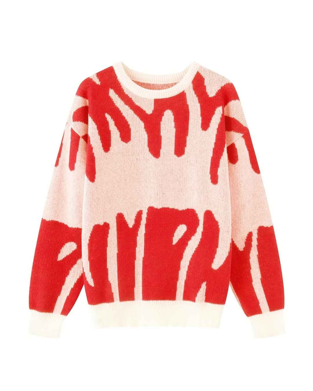 Vivelle Letter Knit Sweater