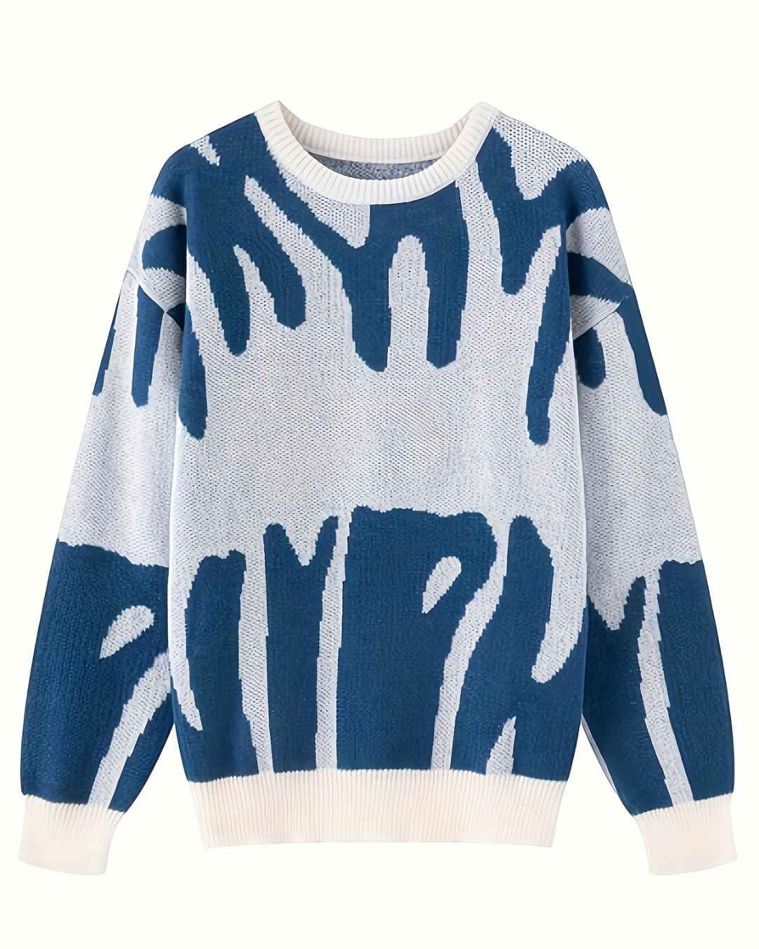 Vivelle Letter Knit Sweater