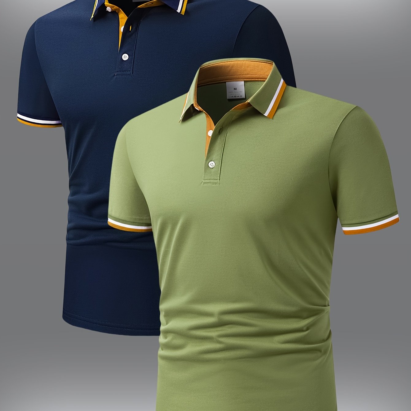 2pcs Men's Short-Sleeve Shirts