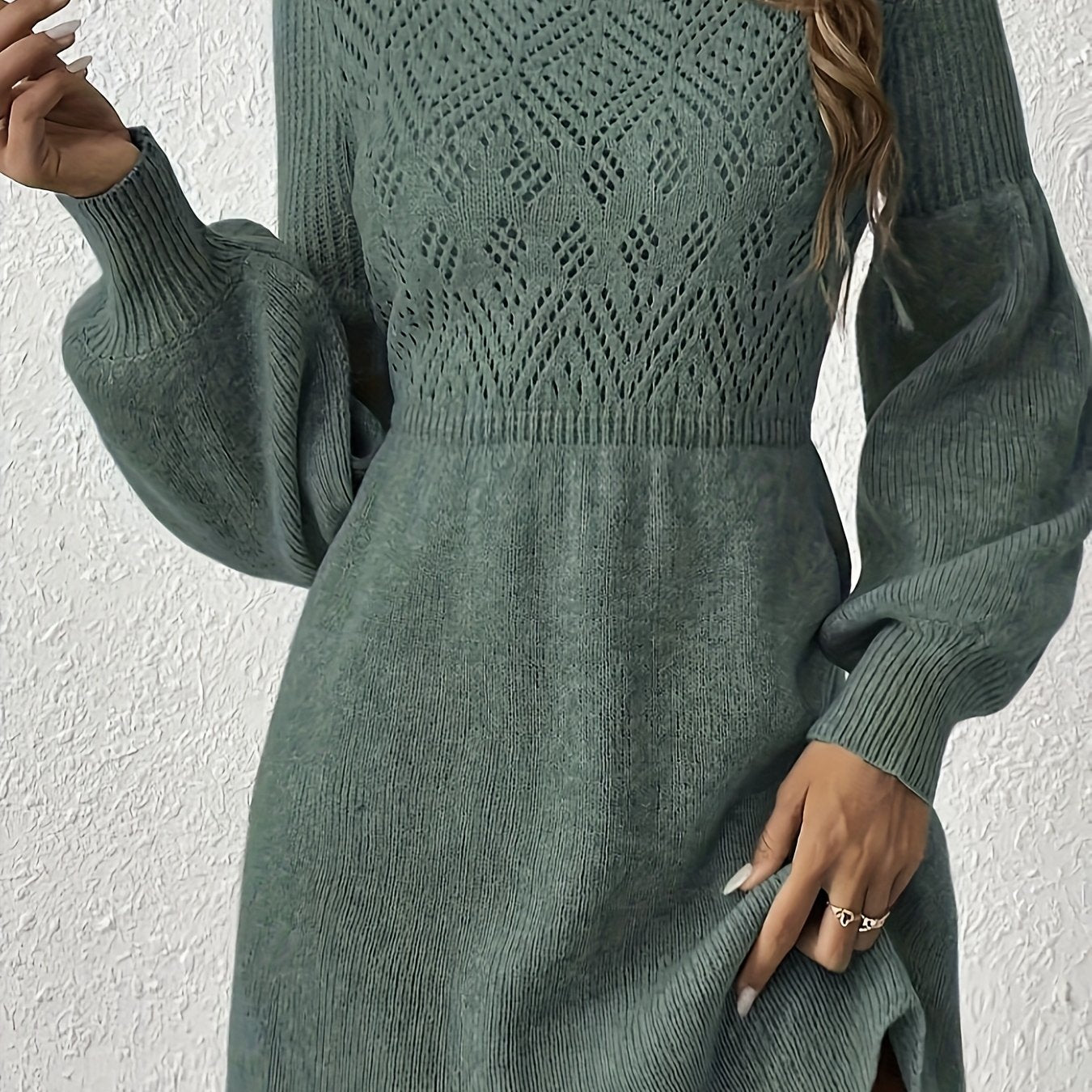 Women'S Casual Chic Sweater Dress
