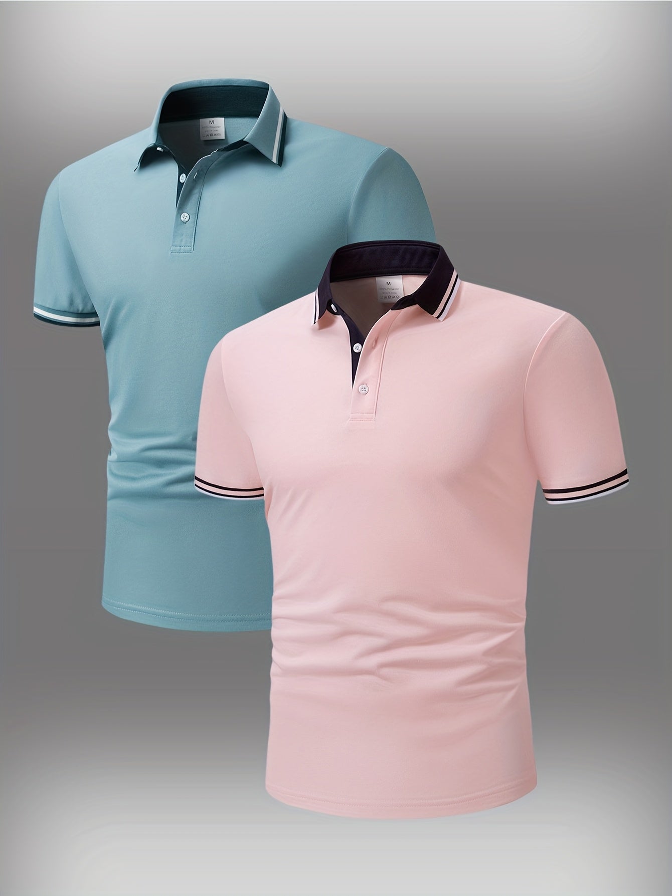 2pcs Men's Short-Sleeve Shirts