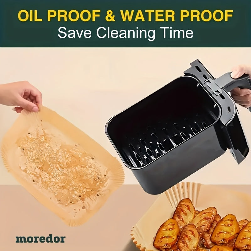 100pcs Moroder Non-Stick Disposable Air Fryer Liners