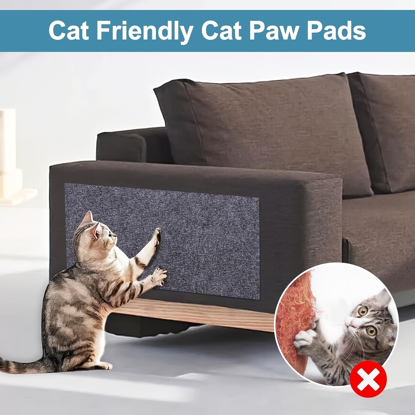 Furniture Protector for Cats That Can Be Trimmed