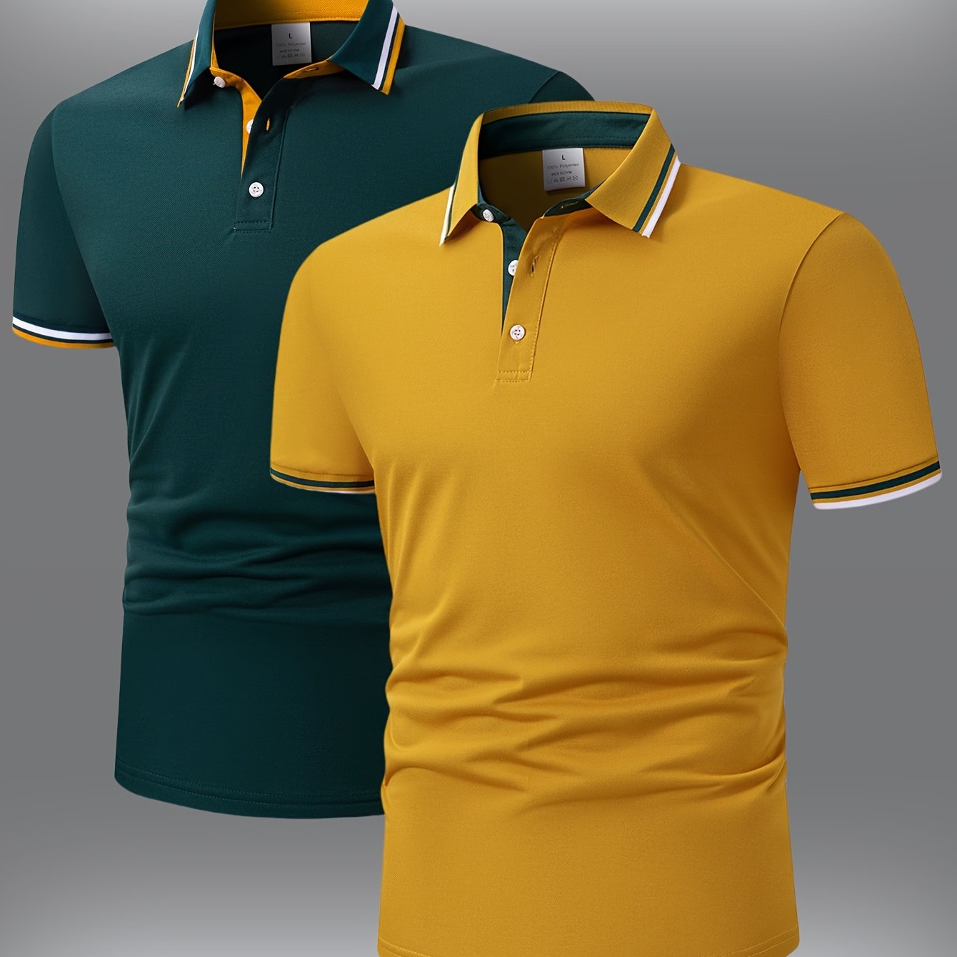 2pcs Men's Short-Sleeve Shirts
